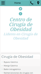 Mobile Screenshot of obesidad-cirugia.net